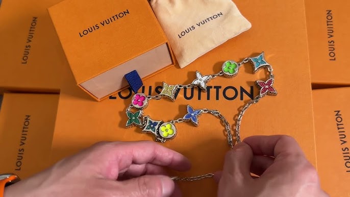 $2200 Louis Vuitton Men's Bracelet made of WHAT? Chain Link Patches Bracelet  REVIEW (Virgil)! 