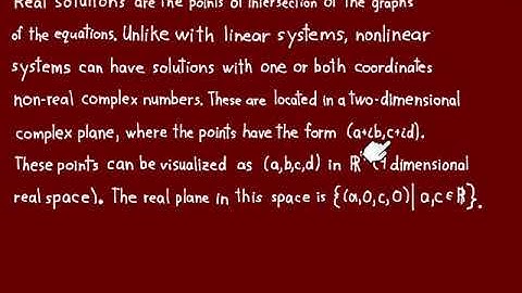 11.8.1 Nonlinear Systems of Equations