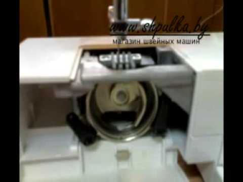 Уход за швейной машиной с вертикальным челноком - YouTube