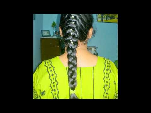 Hair Style Sagar choti for wedding especially long hair 