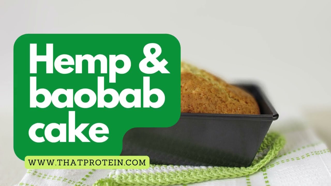 that protein - Hemp and Baobab Protein Cake