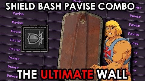 THE WALL - Shield Bash Pavise ONLY - Dark and Darker