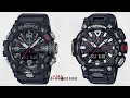 Casio G-Shock Carbon Core GGB100-1A Mudmaster vs Master of G GRB200-1A Gravitymaster