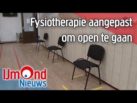 Fysiotherapie aangepast om open te gaan