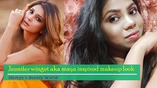 Jennifer winget aka maya inspired makeup look || Beyhad 2