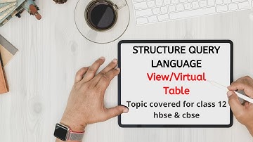 View/Virtual table /Create View Command in SQL