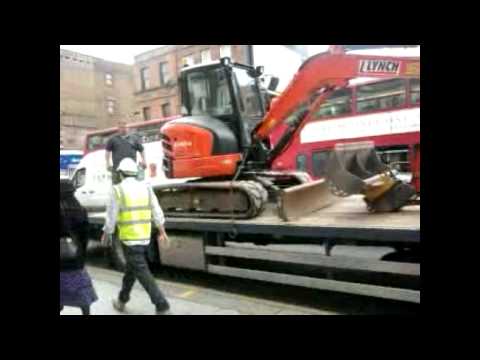 This video is to make a complain about a parking fine ticket against a vehicle of street workers in London, Kilburn High Road. If you see on the video, there are two vehicles, one at the left, of the street's maintenance, and at right its a butchers van. Just the left vehicle received the fine, although it was the only one that should have been permitted to stop in the rood, because it had to work there,with a caterpillar. I recorded the situation, with the intention to make a formal complain at the APCOA office, the office for parking of Brent council here in London. I wait coments from everybody, and I suggest you to give a look also at my blog (the link is here below) www.santinopani.com