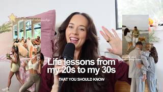 *niche* things I did in my 20s to set me up for my 30s ⭐️ confidence, health, wealth, family