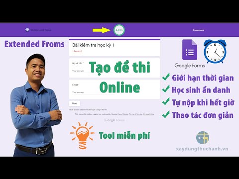 Cách cài đặt thời gian làm bài trong biểu mẫu Google Form đơn giản nhất