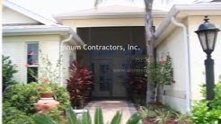 Screen pool enclosures, screen rooms, front entry, glass vinyl acrylic windows