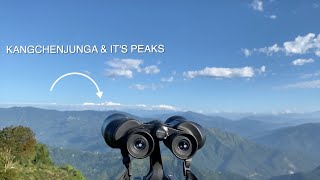 ZOOM TEST Nikon 16x50 Binocular | KANGCHENJUNGA from AHALDARA (88 Km)