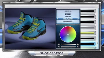 NBA 2K14 Shoe Creator - KD 5 N7