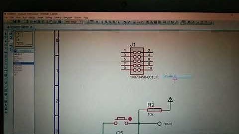 Cara Membuat Schematic Rangkaian SISMIN