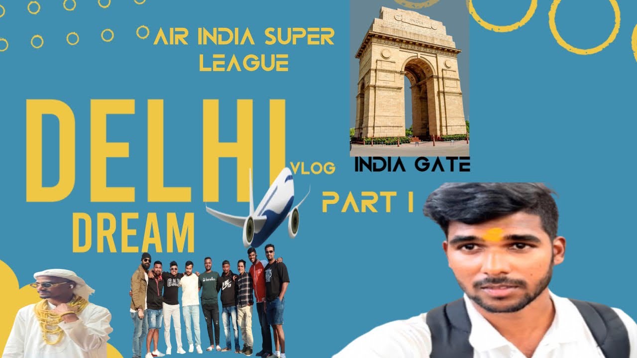Air India super League Delhi🏏 Dream ￼ Comes true ✈️😍(Part 1) #viralvideo#cricket#cricketlover 