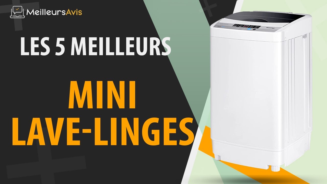 Mini lave-linge Giantex Mini Machine a Laver Portable à Double Cuve -  Capacité 8,5 kg Blanc+Bleu