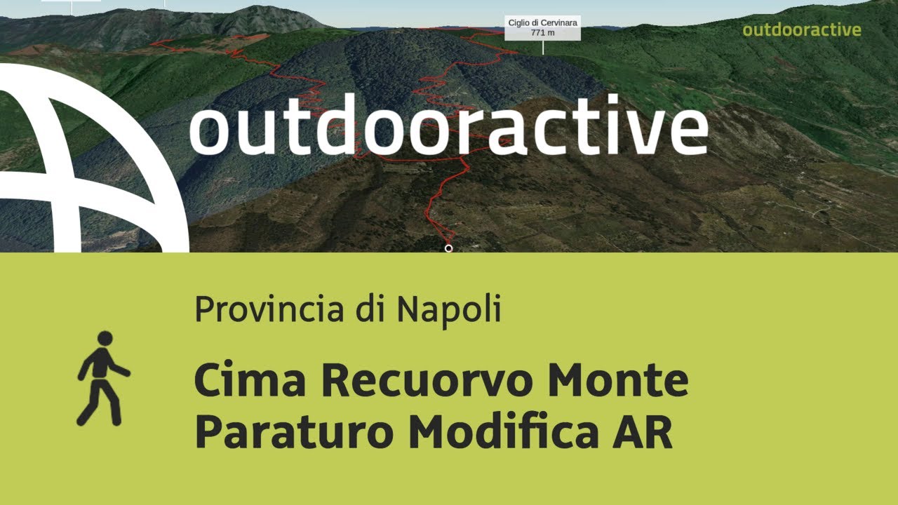Cima Recuorvo Monte Paraturo Modifica AR