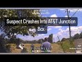 Fleeing Suspect Crashes Into AT&T Junction Box Attempting to Disappear from Arkansas State Police