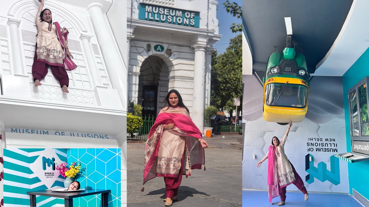 Museum of Illusions Delhi CP | Reality ya Illusion? 👀