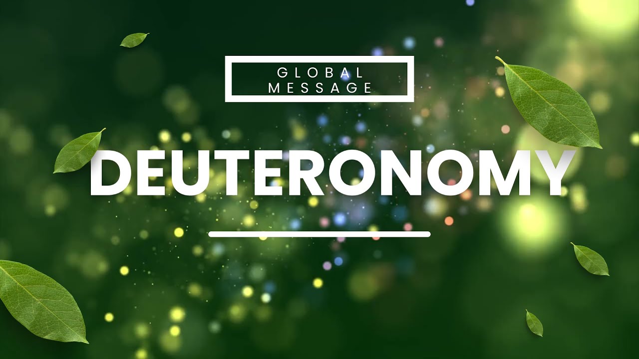 Bible Message: Book of Deuteronomy