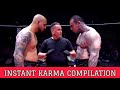 Instant karma new compilation 2024  the arrogant fighters are failing  satisfying