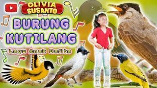 Video thumbnail of "Burung Kutilang (Dipucuk pohon Cemara) artis Olivia Susanto | Lagu Anak Terpopuler #laguanak #burung"