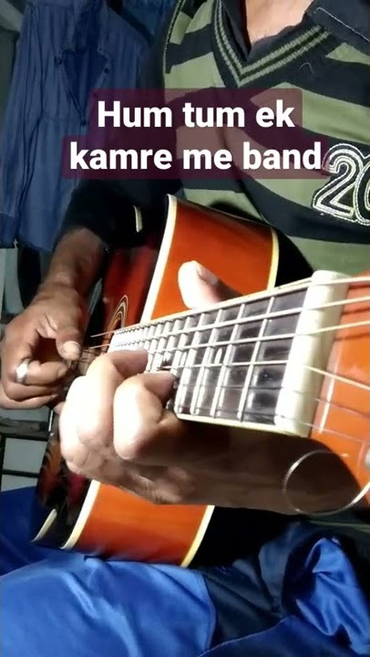 Hum tum ek kamre me band ho | #shorts | Instrumental | #totalguitar | Bollywood instrumental song |