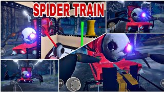 Choo Scary Spider Train Survival Game 3D - Android Gameplay #8 screenshot 3
