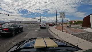 Driving Las Vegas Spring Valley, Flamingo Rd 215S beltway Summerlin