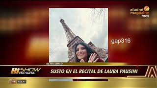 Intento de atentado en Francia en el concierto de Laura Pausini