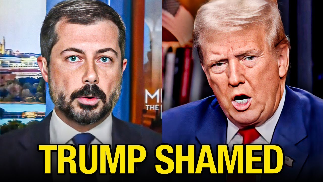Pete Buttigieg SHAMES Trump