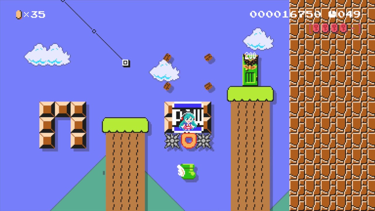 Super Mario Maker: Yu Ayasaki VS Chitoge Kirisaki - YouTube