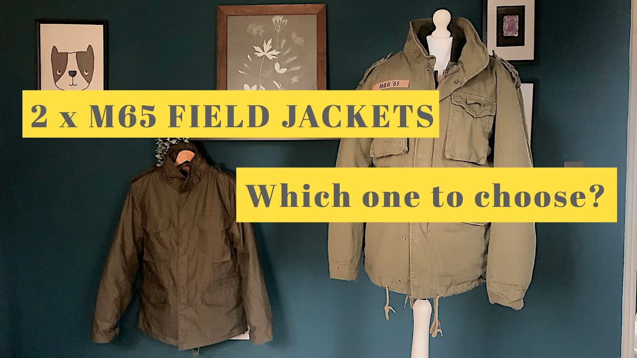 The M65 Military Field Jacket: Comparing Two Versions - YouTube