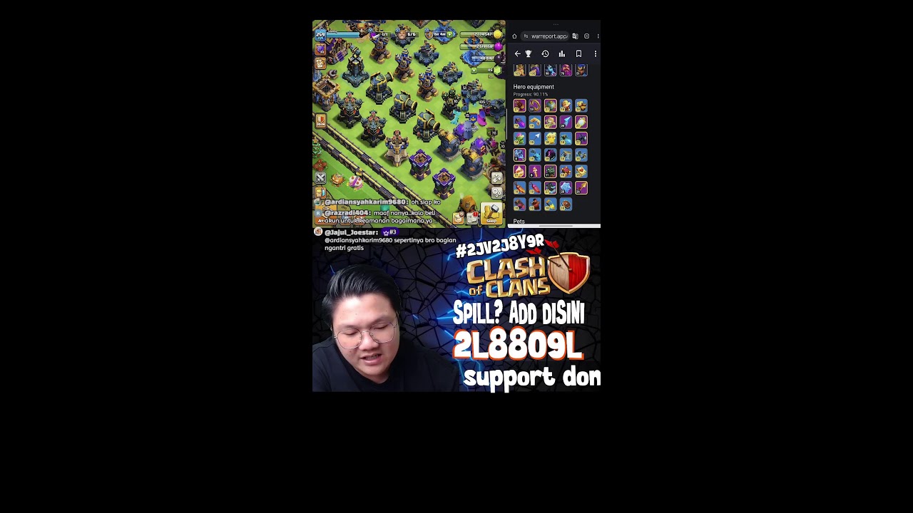 Cari COC Indonesia? Join @solyclasher live coc indonesia 