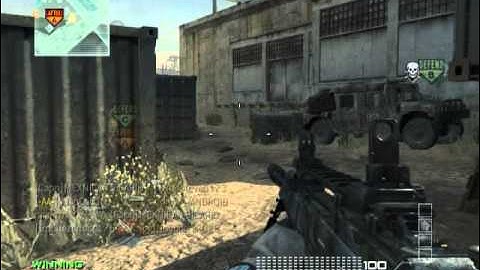 Mw3 - 360 (Slow) Throwing across the map [Dome]