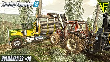 Cutting The FINAL Logs | Holmåkra 22 | Farming Simulator 22 Start From Scratch