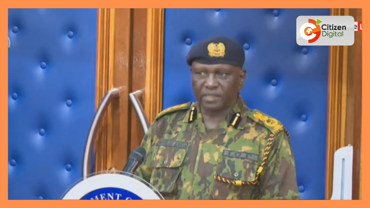 Police IG Kanja apologises over initial statement about the cause of Albert Ojwang’s death