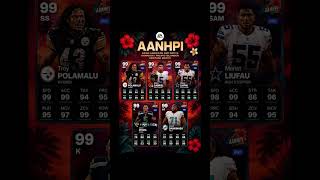 Honor AANHPI Heritage Month in #Madden26! #aanhpi #mut26 #nfl