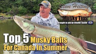 Top 5 Musky Baits For Canada In Summer