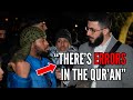 Somali brother leaves islam speakers corner