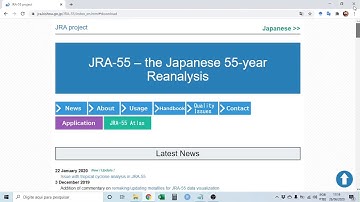 Download JRA 55 reanalysis data