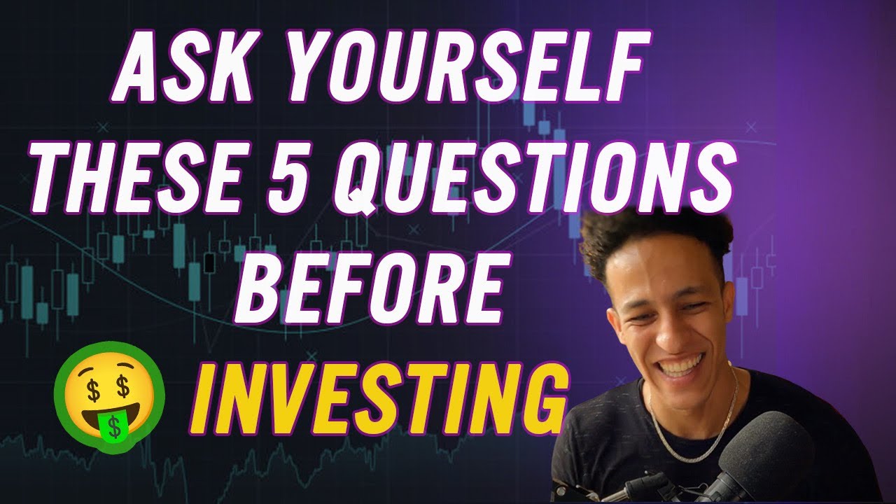 5 Questions to ask yourself before investing ‼️ - YouTube