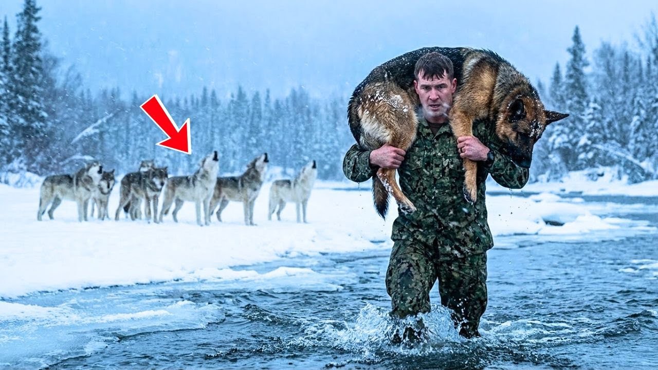 A Navy SEAL rescues a dog during winter — and faces a hard choice