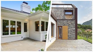 75 Mid-sized Exterior Home Design Ideas You'll Love 🔴