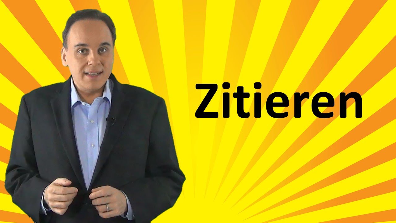 Richtig zitieren YouTube