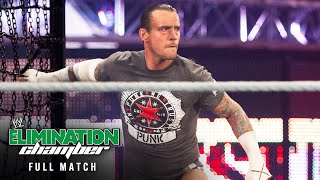 FULL MATCH — CM Punk defends WWE Title inside Elimination Chamber: Elimination Chamber 2012 screenshot 2