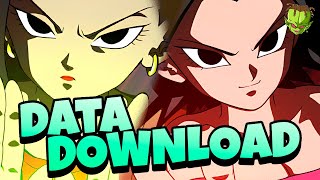 DATA DOWNLOAD del EZA MASTODONTICO de KALE & CAULIFLA FUSIONABLES | Dokkan Battle