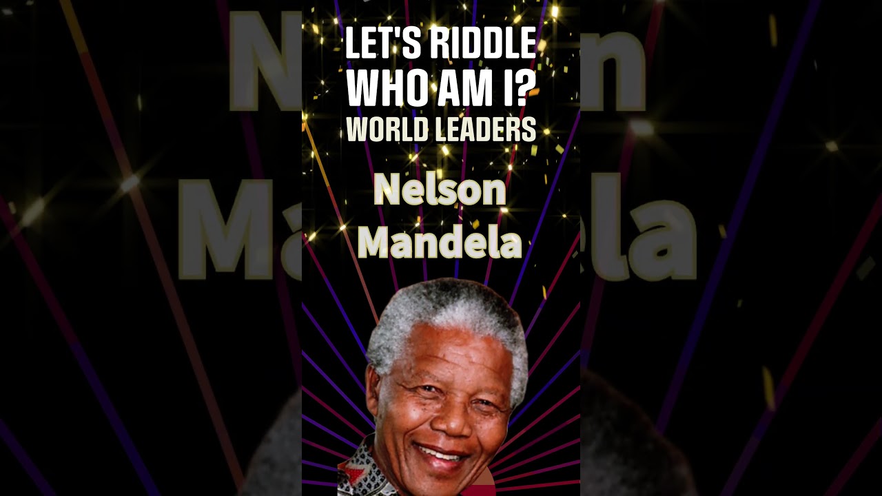 Who's This World Leader? LET'S RIDDLE: WHO AM I? Round 2 | 