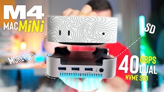 Mac Mini M4 HUB – ACASIS 40Gbps Dual NVMe SSD Dock + MORE!