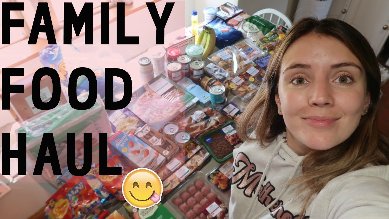 FAMILY FOOD SHOP & WEEKLY MEAL IDEAS - YouTube
