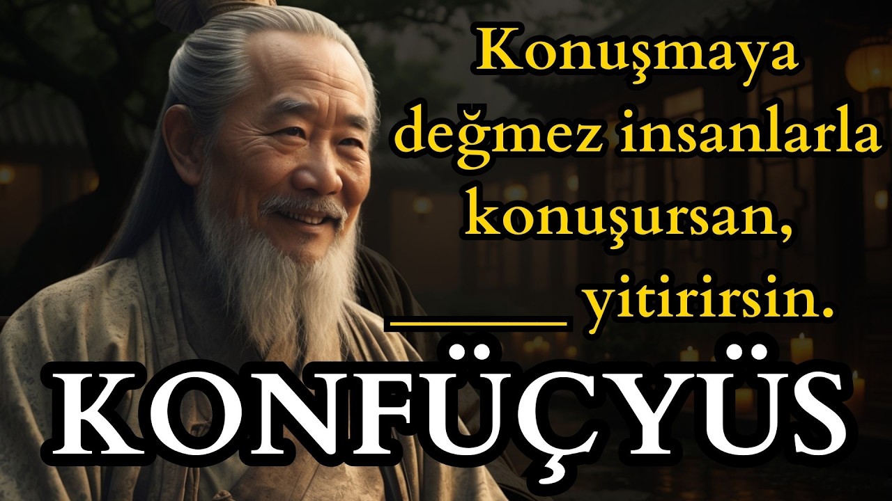 Konfüçyüs’ün Hayatı Yeniden Keşfettiren Sözleri!